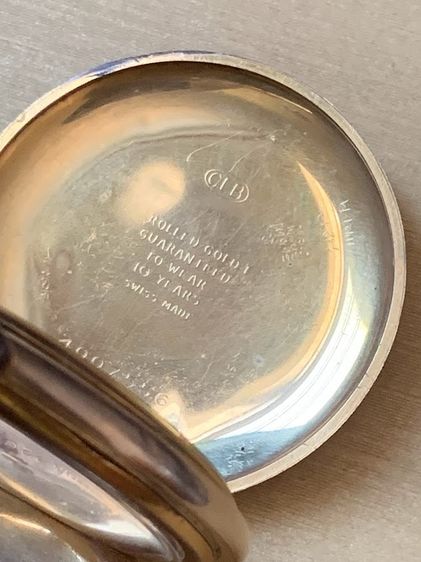 Vintage Pocket watch Swiss made  รูปที่ 7