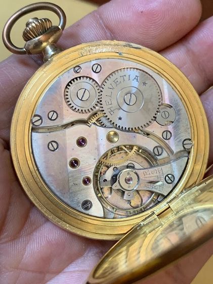 Vintage Pocket watch Swiss made  รูปที่ 10
