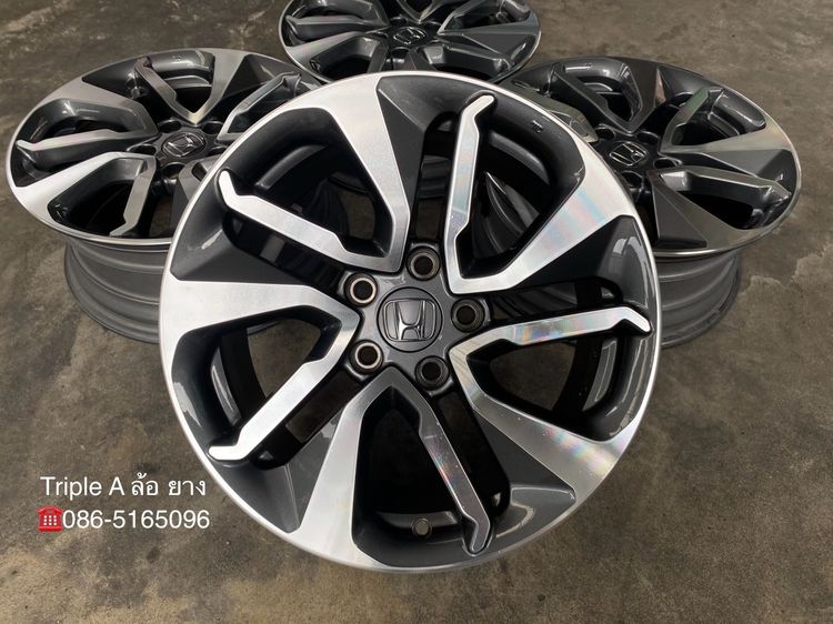 ✨ล้อแม็ก 5รู114✨Honda Accord G10 ขอบ 17 เทาหน้าเงา💖สวยกริ๊บ💖 รูปที่ 2