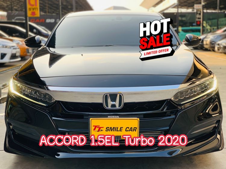 รถ Honda Accord 1.5 Turbo EL สี ดำ