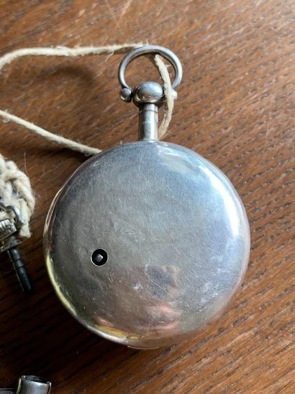 Fusee Verge Pocket Watch Silver 1783-84   รูปที่ 6