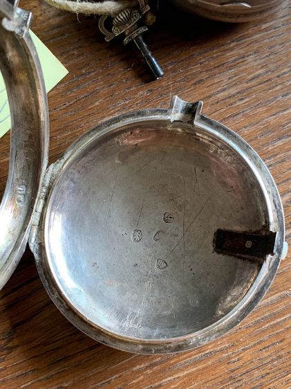 Fusee Verge Pocket Watch Silver 1783-84   รูปที่ 4