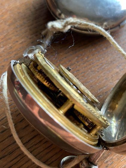 Fusee Verge Pocket Watch Silver 1783-84   รูปที่ 12