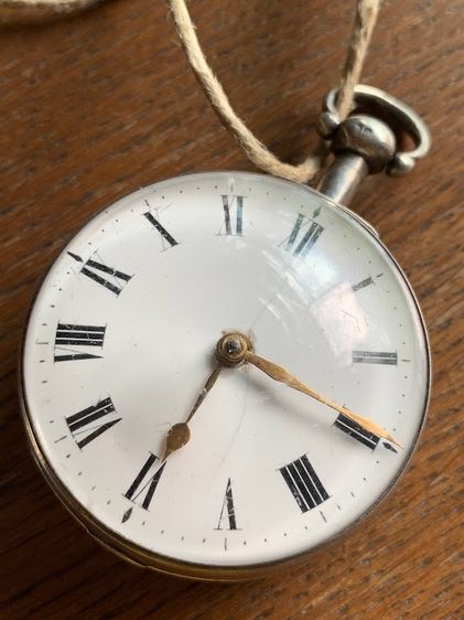 Fusee Verge Pocket Watch Silver 1783-84   รูปที่ 10