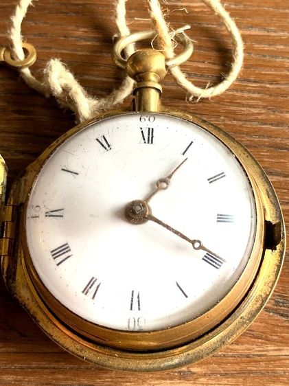 Fusee Verge Pocket Watch 1800's  รูปที่ 4