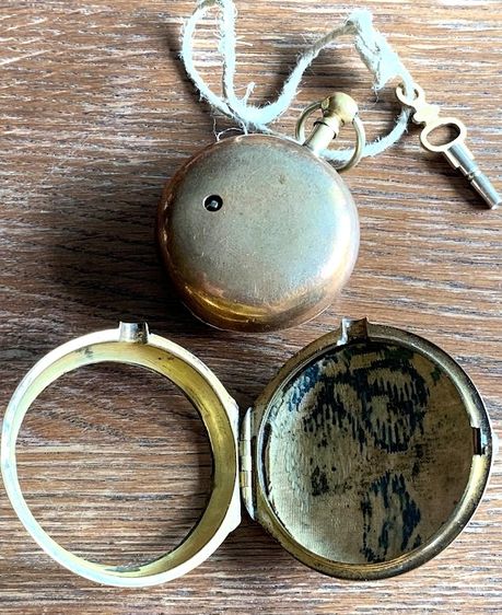 Fusee Verge Pocket Watch 1800's  รูปที่ 7