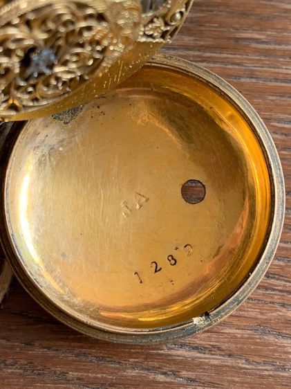Fusee Verge Pocket Watch 1800's  รูปที่ 15
