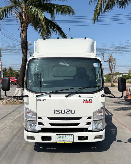 รถ ISUZU NLR 130 แรง ปี 2563  รถห้างแท้  (4 ล้อไม่ติดเวลา) กะบะคอกสูง ยาว 3.30 กว้าง 1.90 ม. มือเดียว รถสวยมาก รูปที่ 4