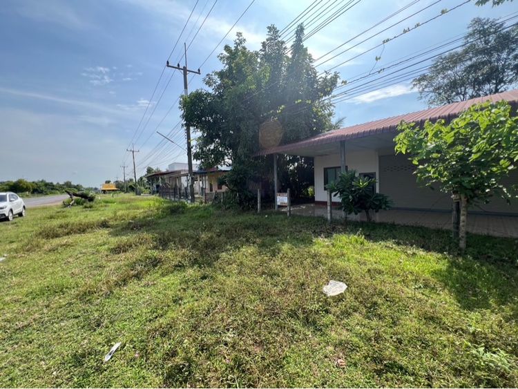 บ้านพร้อมร้านค้า บนที่ดินขนาดใหญ่ 262 ตารางวา ที่ดินถมสูงเท่าถนน ไม่ต้องถมเพิ่ม มีประตูม้วน เปิดร้าน เปิดโกดัง เปิดกิจการได้ทันที รูปที่ 3