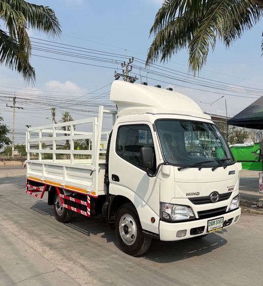 รถ HINO 300 ATOM ( 4 ล้อป้ายเล็กไม่ติดเวลา) ปี 2561  รถสวย ไมล์น้อย กะบะเหล็กคอกสูง ยาว 3.50 ม. รูปที่ 2