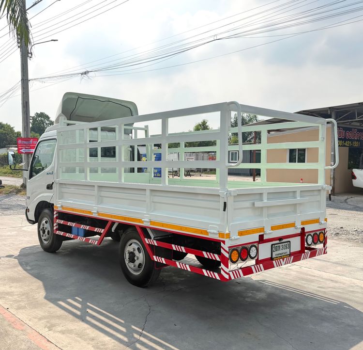 รถ HINO 300 ATOM ( 4 ล้อป้ายเล็กไม่ติดเวลา) ปี 2561  รถสวย ไมล์น้อย กะบะเหล็กคอกสูง ยาว 3.50 ม. รูปที่ 6