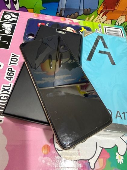 OPPO A17k สีทอง 3-64GB แบตอึด สภาพสวย รูปที่ 4