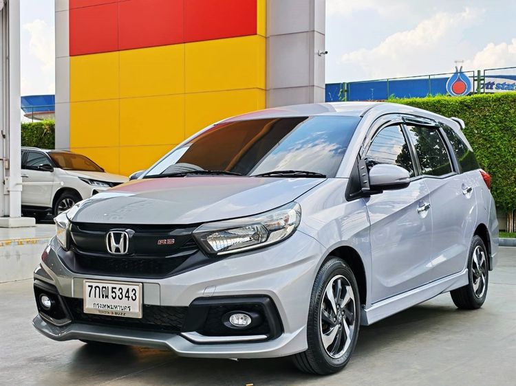 Honda Mobilio 2017 1.5 RS Utility-car เบนซิน ไม่ติดแก๊ส เกียร์อัตโนมัติ บรอนซ์เงิน รูปที่ 2
