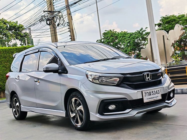 Honda Mobilio 2017 1.5 RS Utility-car เบนซิน ไม่ติดแก๊ส เกียร์อัตโนมัติ บรอนซ์เงิน รูปที่ 3