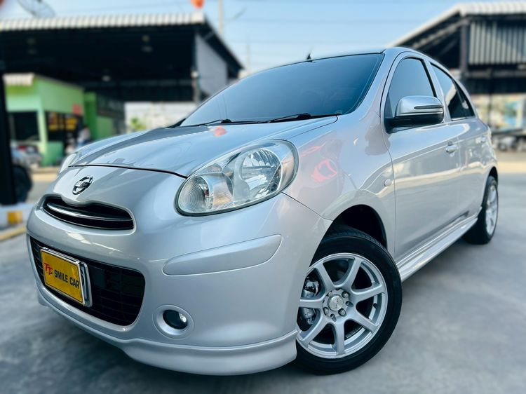 Nissan March 2011 1.2 E Sedan เบนซิน ไม่ติดแก๊ส เกียร์อัตโนมัติ บรอนซ์เงิน รูปที่ 2