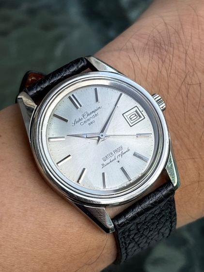 Seiko Champion Calendar 860 (86898) วินเทจปี 1964 หน้าปัดเดิม ฝาหลังม้าน้ำคมกริบ สภาพสะสม รูปที่ 17