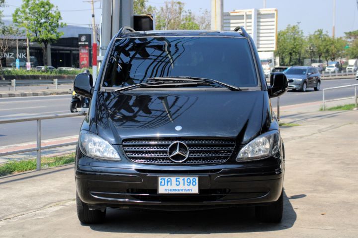 Mercedes-Benz V-Class 2006 Vito Van ดีเซล เกียร์อัตโนมัติ ดำ รูปที่ 2