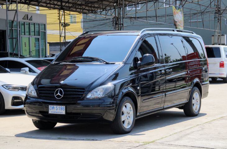 รถ Mercedes-Benz V-Class Vito สี ดำ
