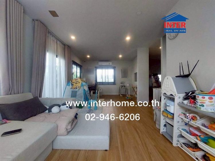 บ้านเเฝด 2 ชั้น 35.6 ตร.ว. หมู่บ้านแกรนด์บริทาเนีย คูคต สเตชั่น ซอยลำลูกกา13 ถนนลำลูกกา ถนนพลโยธิน ลำลูกกา ปทุมธานี รูปที่ 4