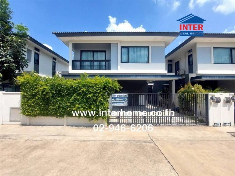 บ้านเเฝด 2 ชั้น 35.6 ตร.ว. หมู่บ้านแกรนด์บริทาเนีย คูคต สเตชั่น ซอยลำลูกกา13 ถนนลำลูกกา ถนนพลโยธิน ลำลูกกา ปทุมธานี รูปที่ 2