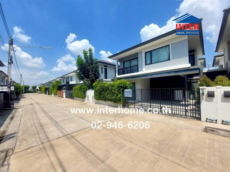 บ้านเเฝด 2 ชั้น 35.6 ตร.ว. หมู่บ้านแกรนด์บริทาเนีย คูคต สเตชั่น ซอยลำลูกกา13 ถนนลำลูกกา ถนนพลโยธิน ลำลูกกา ปทุมธานี