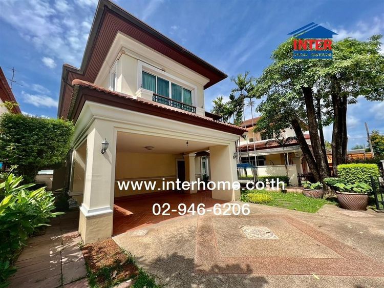 บ้านเดี่ยว 2 ชั้น 73.5 ตร.ว. หมู่บ้านแกรนด์คาแนล ประชาชื่น ถนนเลียบคลองประปา ถนนประชาชื่น ปากเกร็ด นนทบุรี รูปที่ 4