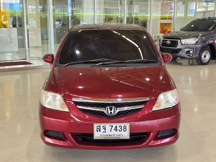 Honda City 2005 1.5 V Sedan เบนซิน ไม่ติดแก๊ส เกียร์อัตโนมัติ แดง รูปที่ 2