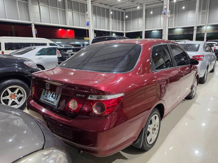 Honda City 2005 1.5 V Sedan เบนซิน ไม่ติดแก๊ส เกียร์อัตโนมัติ แดง รูปที่ 4