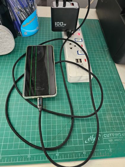 Set Toocki 100W GaN Charger + 100W Digital Display Cable (2m) - สภาพใหม่ รูปที่ 3