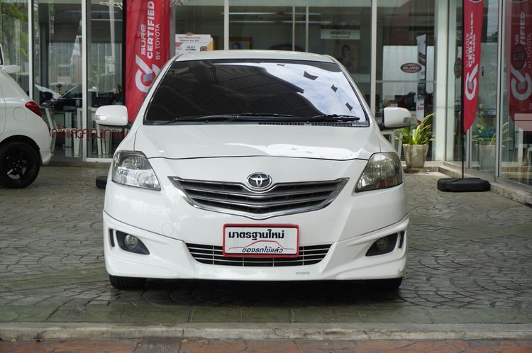 Toyota Vios 2012 1.5 J Sportivo Sedan เบนซิน LPG เกียร์อัตโนมัติ ขาว รูปที่ 2