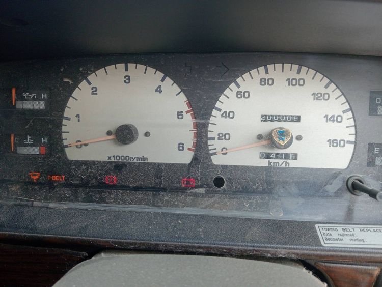 Toyota Hilux Mighty-X 1998 2.4 Pickup ดีเซล ไม่ติดแก๊ส เกียร์ธรรมดา เขียว รูปที่ 4