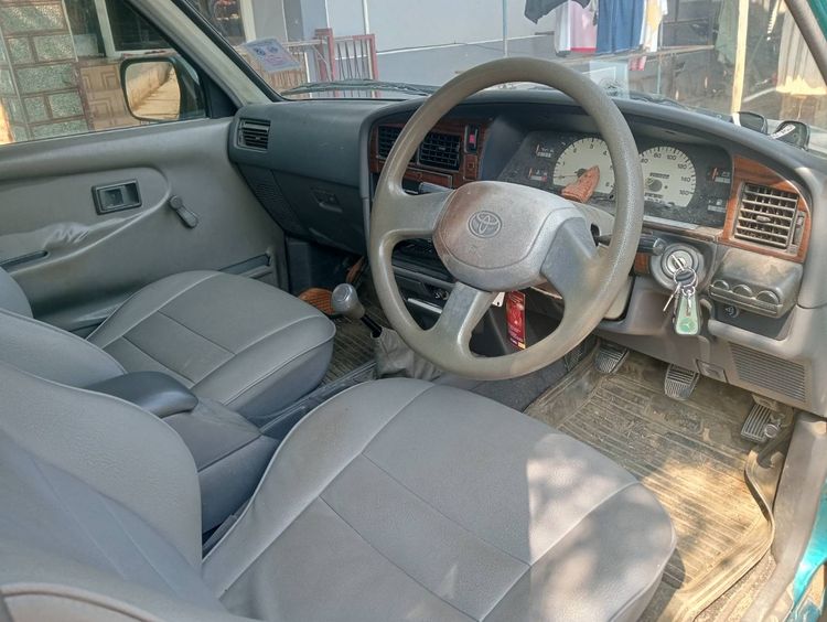 Toyota Hilux Mighty-X 1998 2.4 Pickup ดีเซล ไม่ติดแก๊ส เกียร์ธรรมดา เขียว รูปที่ 2