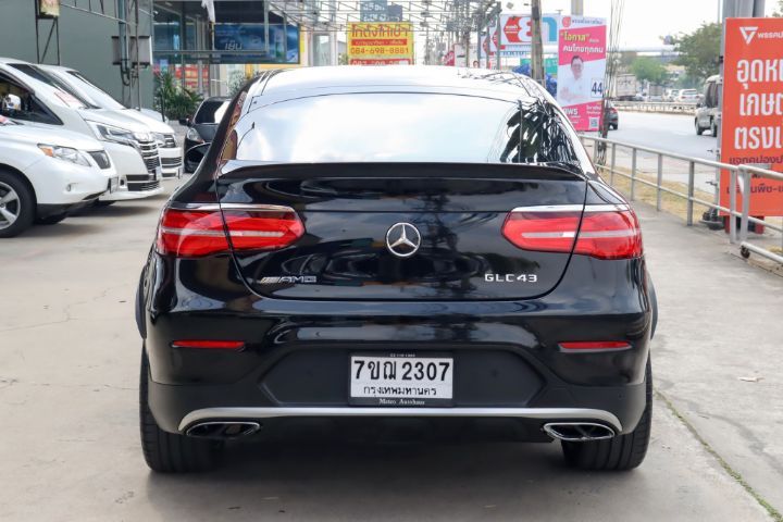 Mercedes-Benz GLC-Class 2018 GLC43 Sedan เบนซิน เกียร์อัตโนมัติ ดำ รูปที่ 3