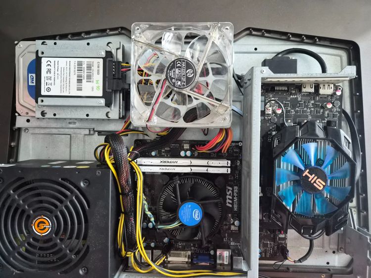 ALL IN ONE  จอ IPS 32 นิ้ว  I5 4400 RAM 12G VGA GTX1050 4G SSD120G  HDD1 TB สเปคแรง ราคาเบา รูปที่ 2