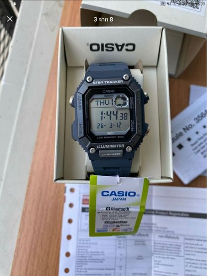 น้ำเงิน ขาย casio ws b1000 บลูธูท นับก้าวเดิน