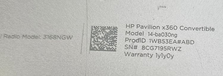 HP Pavilion x360 Convertible 14" For Parts Repair โละซากอะไหล่ รูปที่ 4