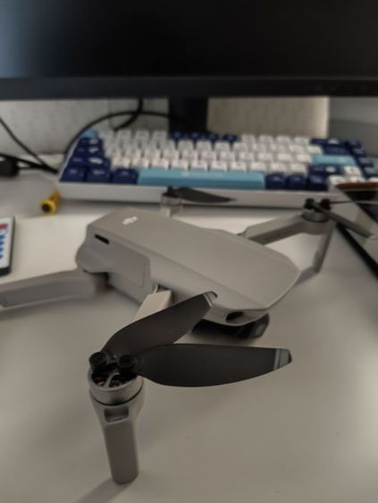 DJI Mavic mini SE ตกนํ้า gimbal ใช้ได้ แต่ไม่บิน