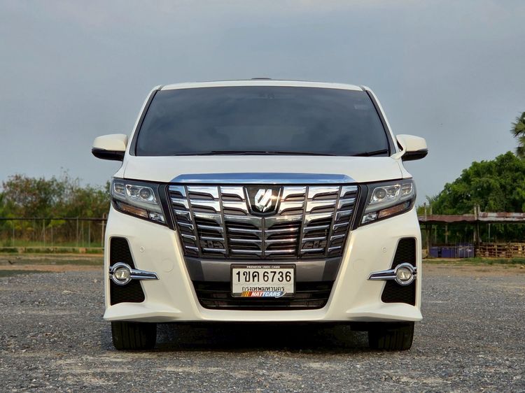 Toyota Alphard 2015 2.5 S C-Package Van เบนซิน ไม่ติดแก๊ส เกียร์อัตโนมัติ ขาว รูปที่ 2