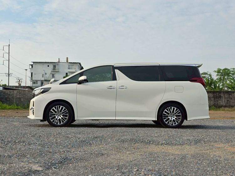 Toyota Alphard 2015 2.5 S C-Package Van เบนซิน ไม่ติดแก๊ส เกียร์อัตโนมัติ ขาว รูปที่ 3