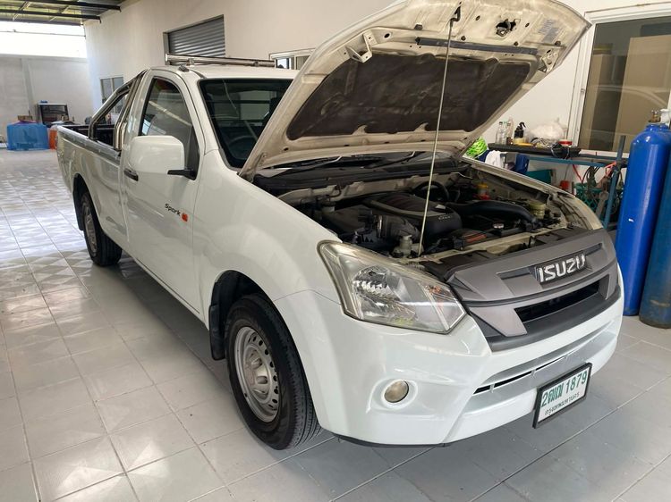 Isuzu D-MAX 2017 1.9 S Pickup ดีเซล ไม่ติดแก๊ส เกียร์ธรรมดา ขาว รูปที่ 4