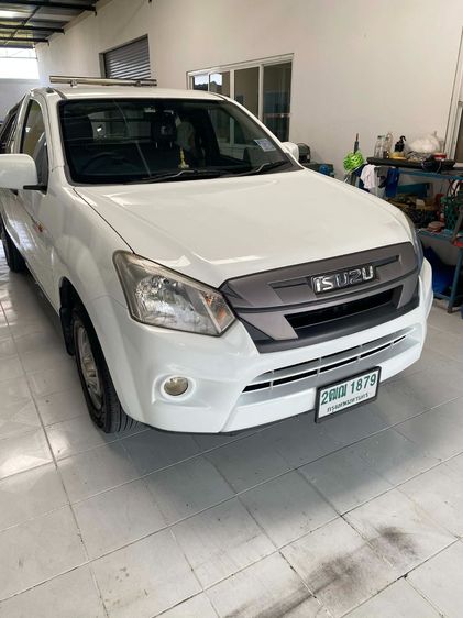 Isuzu D-MAX 2018 1.9 S Pickup ดีเซล ไม่ติดแก๊ส เกียร์ธรรมดา ขาว รูปที่ 2
