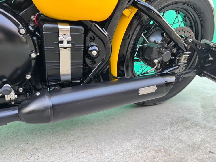 Triumph bobber สีเหลือง ปี17จด18  รูปที่ 17