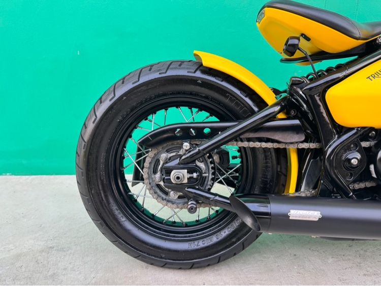 Triumph bobber สีเหลือง ปี17จด18  รูปที่ 10