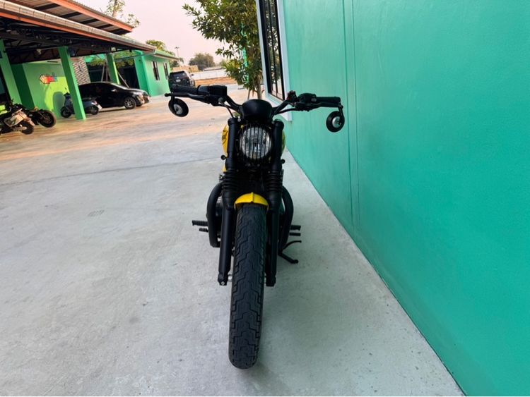 Triumph bobber สีเหลือง ปี17จด18  รูปที่ 13