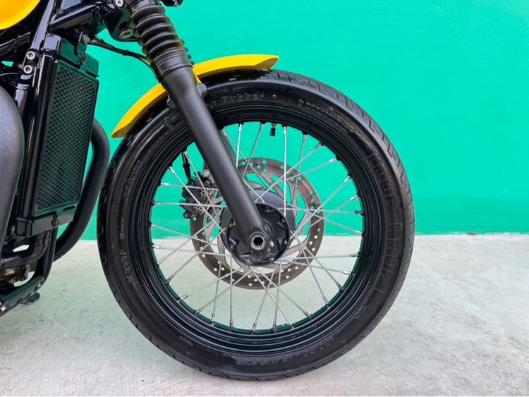 Triumph bobber สีเหลือง ปี17จด18  รูปที่ 7