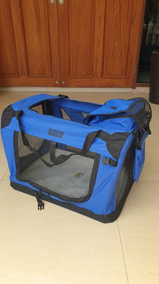 บ้านหมา Size M( 71 X 22.5 X 66 CM.) สีขาว-เทา พร้อมอุปกรณ์ครบชุด  รูปที่ 12