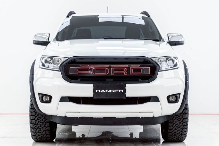 Ford Ranger 2018 2.2 Hi-Rider XLT Pickup ดีเซล ไม่ติดแก๊ส เกียร์ธรรมดา ขาว รูปที่ 4