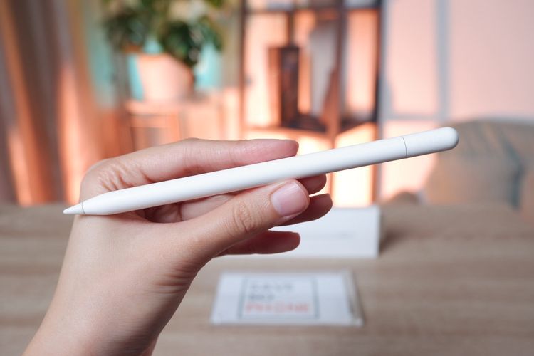Apple Pencil (USB-C) สี White สวย ราคาเพียง 2,290.- มีประกันร้าน 60 วัน รูปที่ 4
