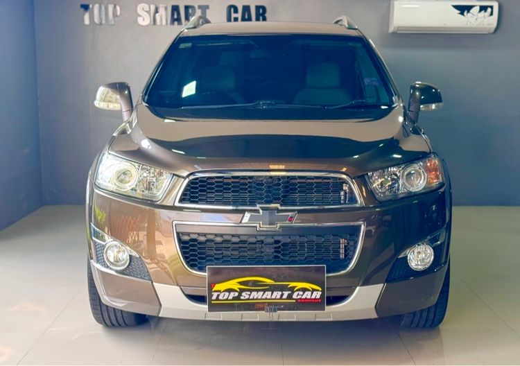 Chevrolet Captiva 2012 2.4 LTZ 4WD Utility-car เบนซิน ไม่ติดแก๊ส เกียร์อัตโนมัติ น้ำตาล