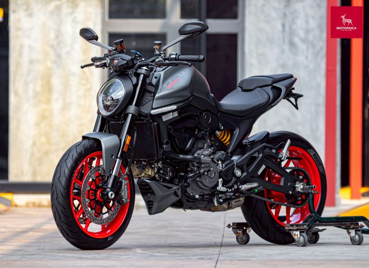 Ducati Monster937 ปี2023 มือเดียว วิ่งมาแค่ 58Km. สภาพป้ายแดง รูปที่ 2